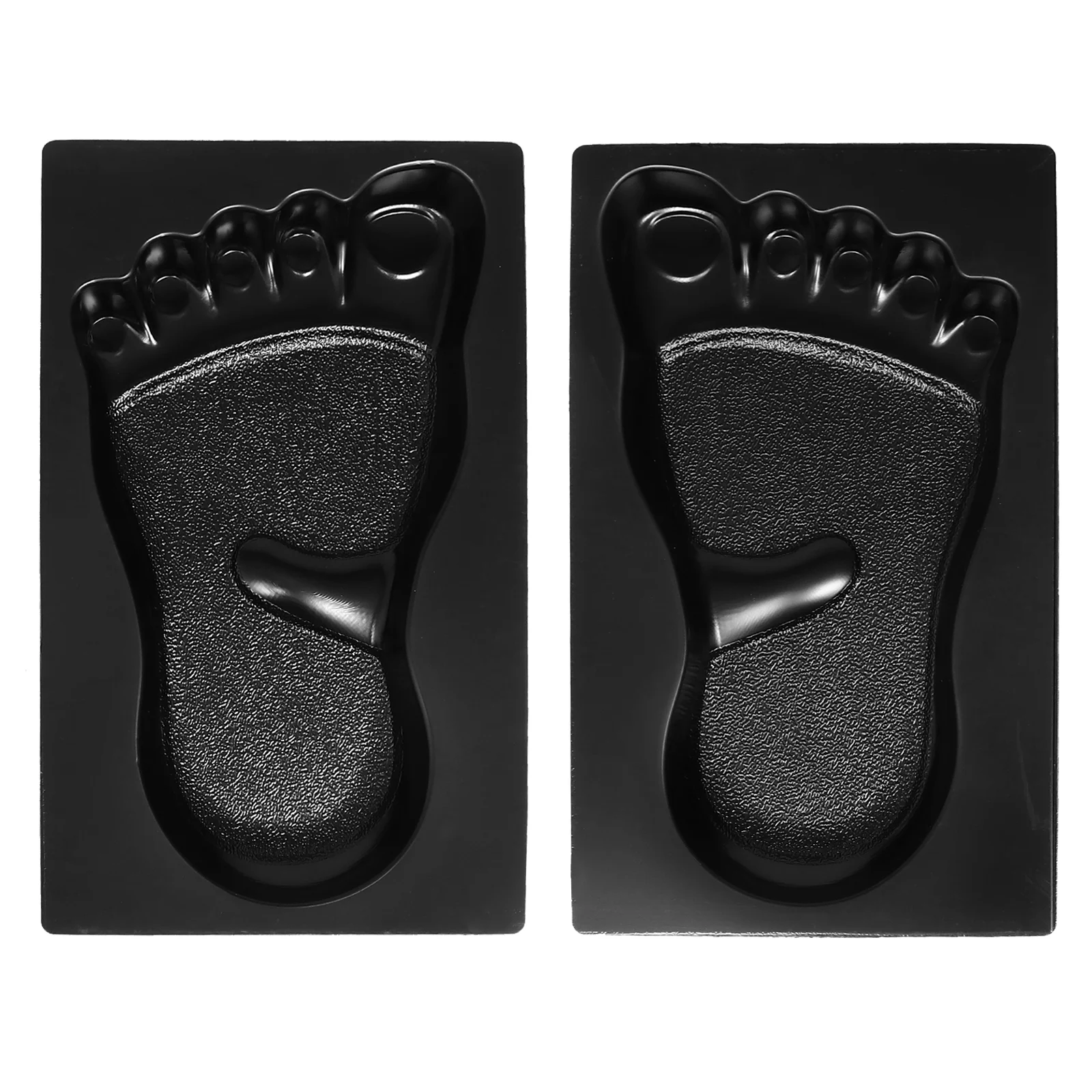 2 Pcs DIY Paving Mold Cement Brick Modeling Tool Footprint Stepping Stone Pavement Floor Mould Ceramic Tile Path Maker Molding