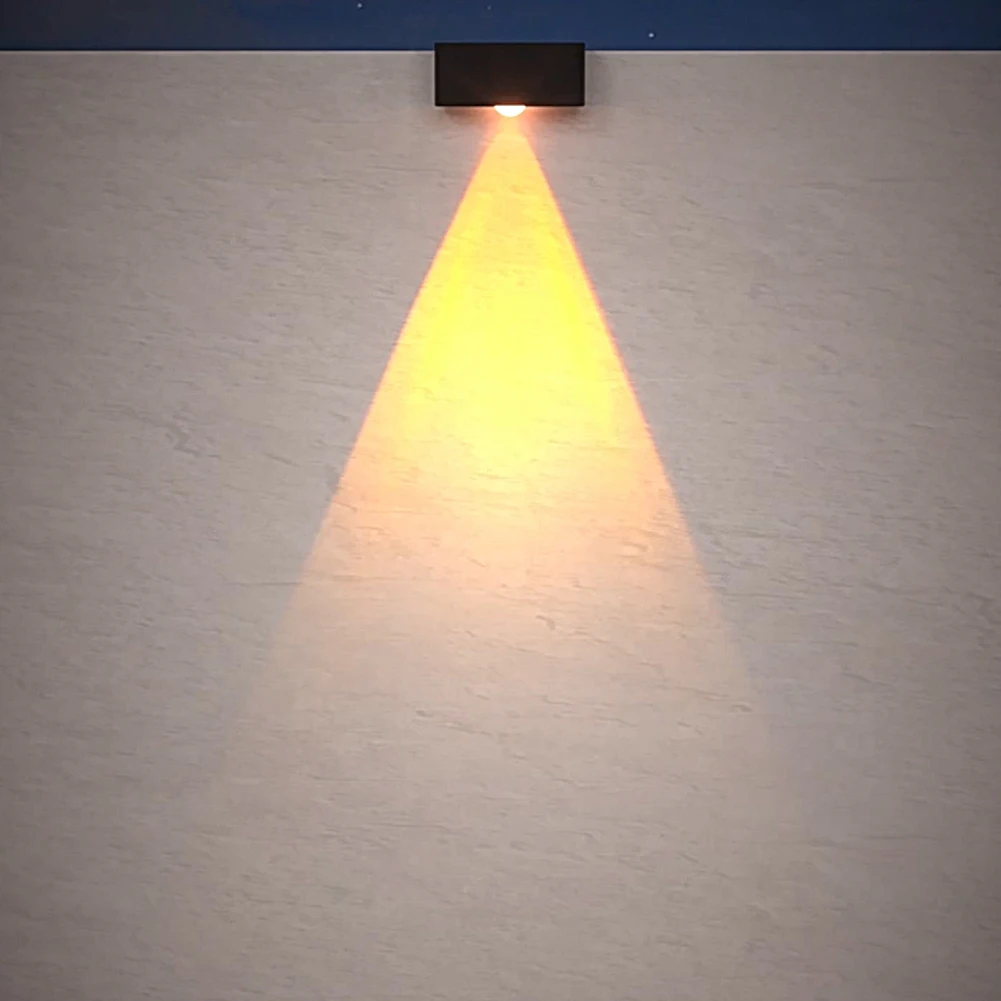 Description Picture 6 of item4Pcs Outdoor LED Fence Lights IP65 Waterproof Solar Stair Fence Light Yard Garden Stair Lamp for Railing Stairs Step Fence Yard