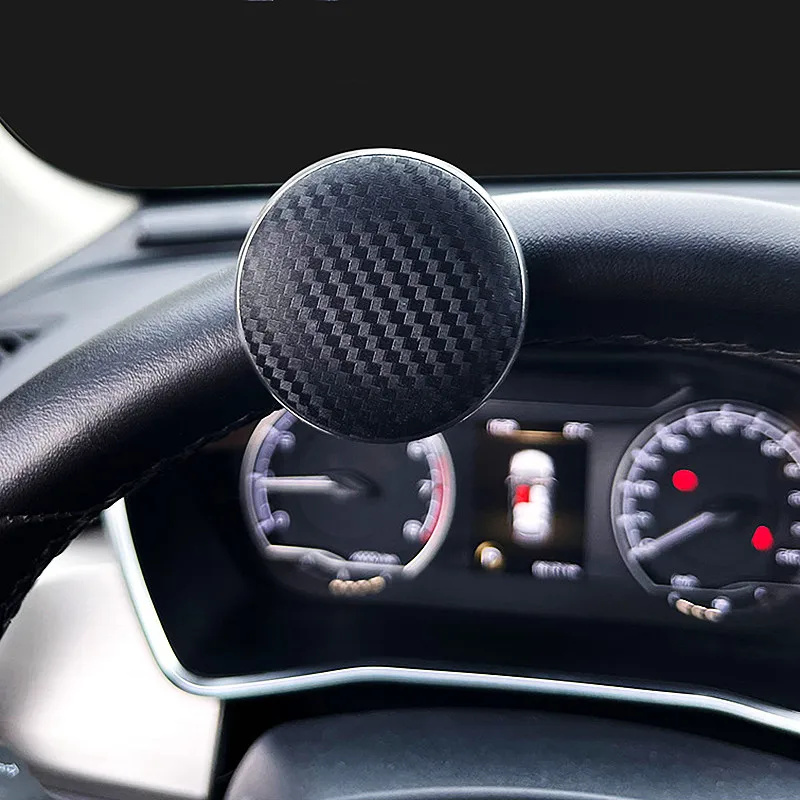 Car Universal Steering Wheel Booster Spinner Knob 360 % Rotation Turning Bearing Power Handle Ball Shaped Helper Hand Control Steering Wheel Knob Steering Wheel Booster Ball
