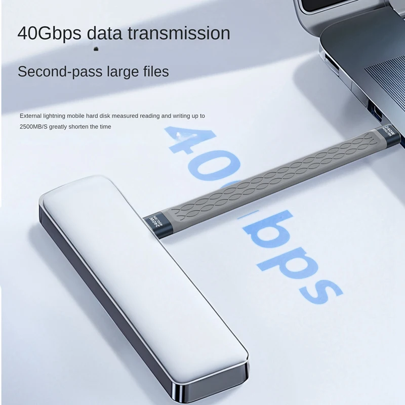 Ʈ 3/4  15  ƽ SSD ͸, USB4  ̺, 40Gbps USB C C Ÿ ª ̺, PD 240W, 8K, 60Hz