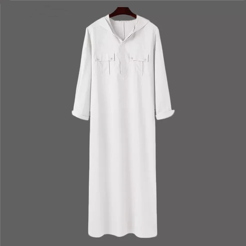 Рисунок 2 - Мужская однотонная мусульманская одежда Jubba Thobe