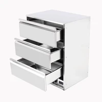 Stainless Steel Freestanding Electric Food Drawer Warmer For Commercial Kitchen Use Energy Efficient 1