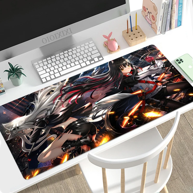Arknights Gabinete Mouse Pad Tapetes de Mesa Borracha Natural Macia Tapete de Mesa do Computador Casa Personalizada Xxl Novo xl - Imagem 6