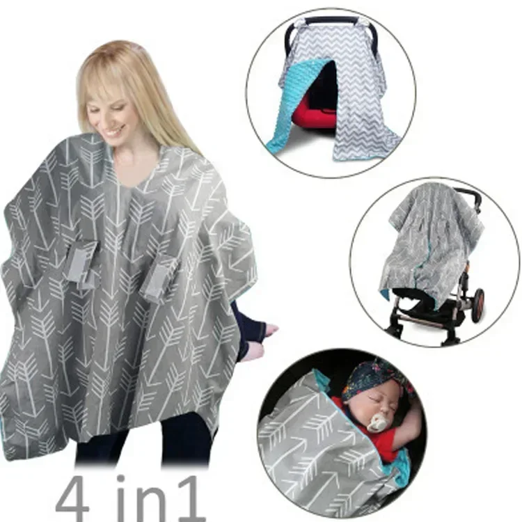 Baby Stroller Cover Autumn and Winter Warm Seat Basket Cover Cotton Thickened Nursing Multifunctional Windshield