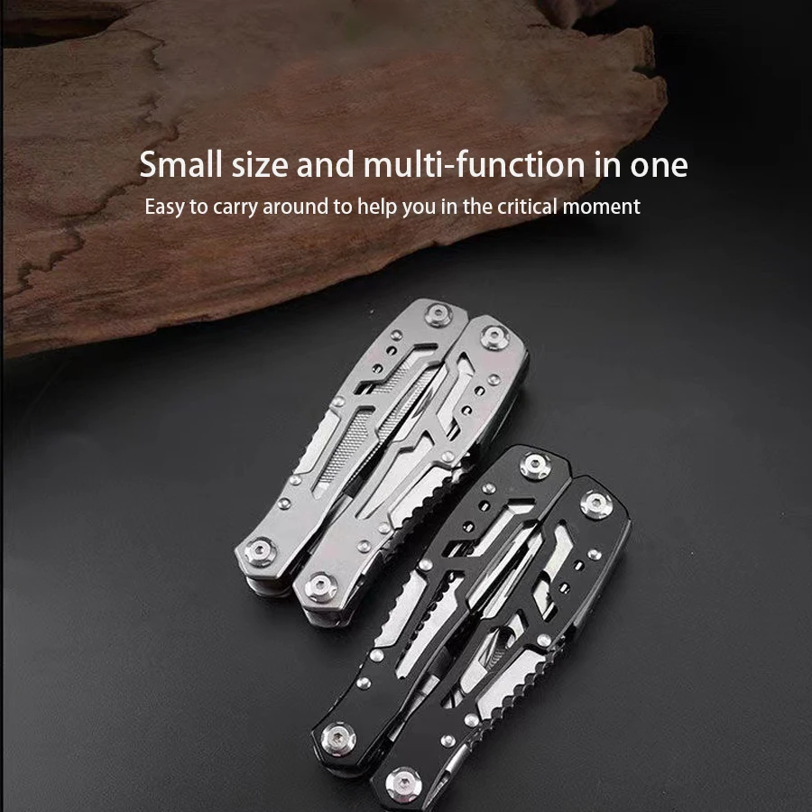 Stainless Steel Knife Pliers Outdoor Knife Combination Folding Car Convenient Multifunctional Tools knife pliers