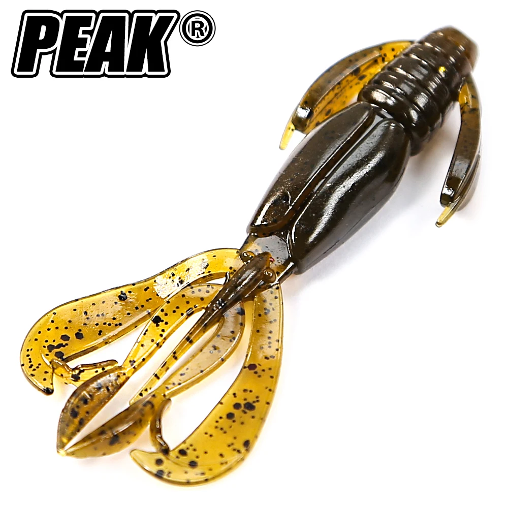 PEAKFloatingCrazyFlapperFishingLures40mm60mmSoftFishingLures
