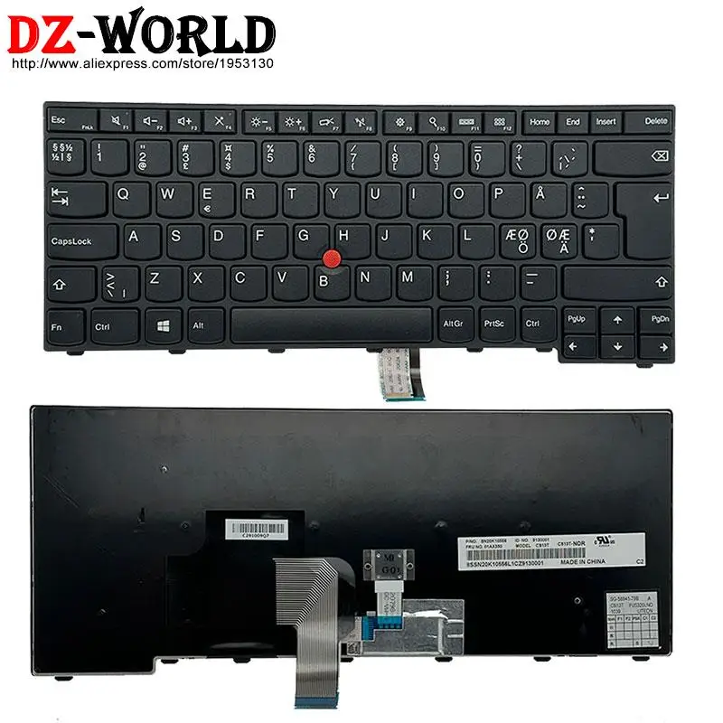 Ndc-teclado de Retroiluminação Nórdico para Lenovo Laptop Lenovo Thinkpad L440 L450 L460 T440 T440s T440p T450 T450s T460 01ax350 01ep101 01av284 - Imagem 6