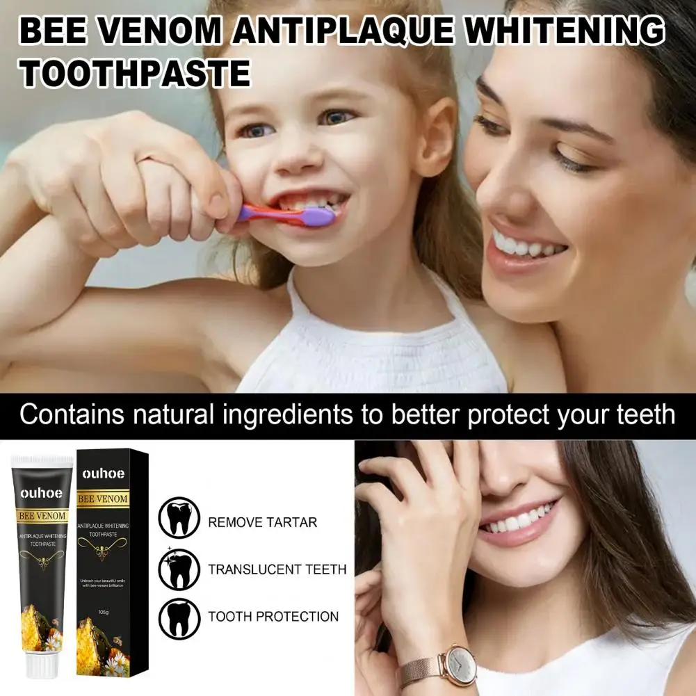 Toothpaste For Strong Teeth Gums Advanced Whitening Toothpaste For Teeth Healthy Gums Odor-free Breath 105g Easy To Use