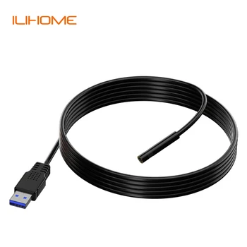 Endoscope Camera Cable Only HD1080P Single Dual Triple Lens Pipe Inspection USB Borescope Waterproof  Without Screen for T19 T20 1