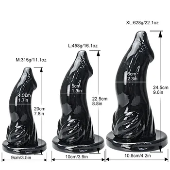 Realistic Animal Dildo Vagina Massage G-spot Stimulator Suction Cup Anal Toys Monster Dildo Female Masturbator Product Sexshop 2