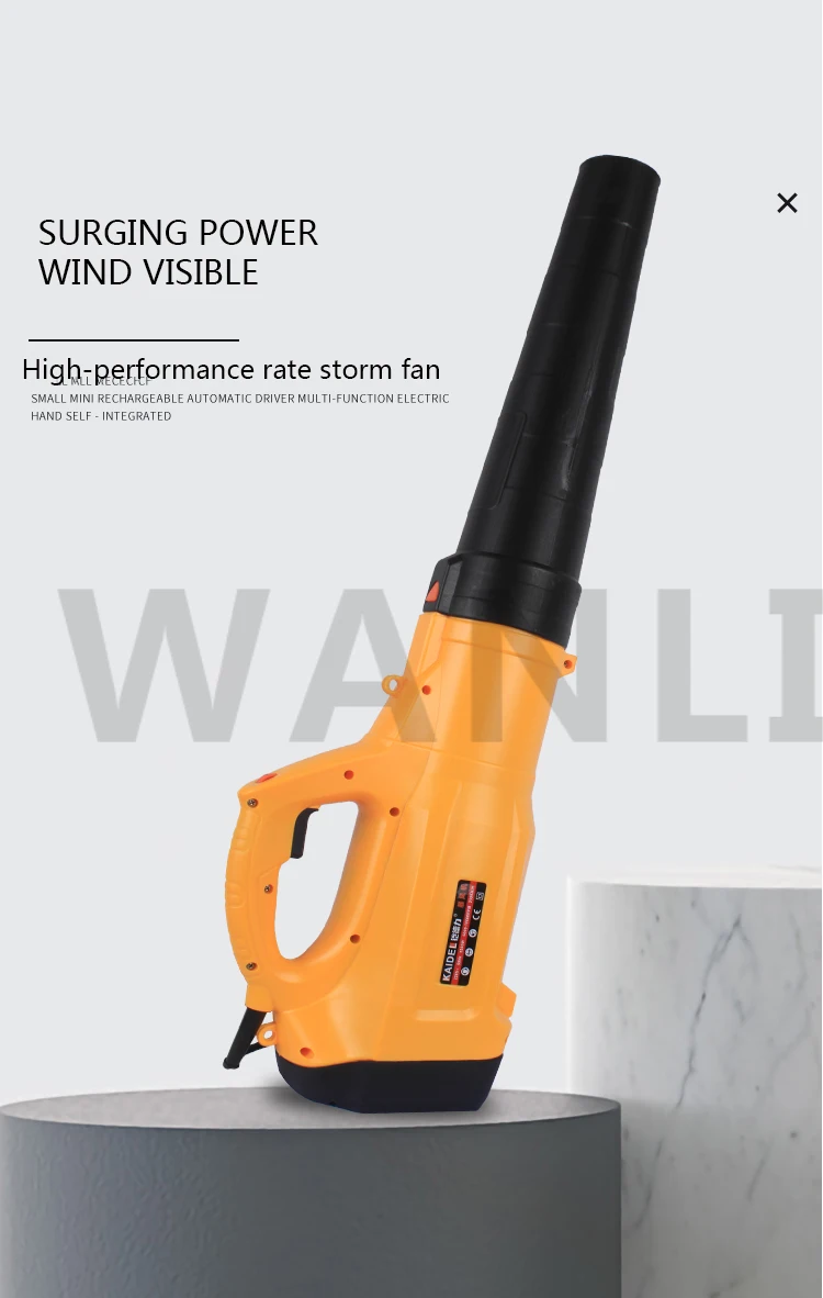 Description Picture 3 of item220V/5200W Portable Household Electric Cleaning Garden Blower Leaf Hair Dryer Dust Collector Dust Collecting Tool