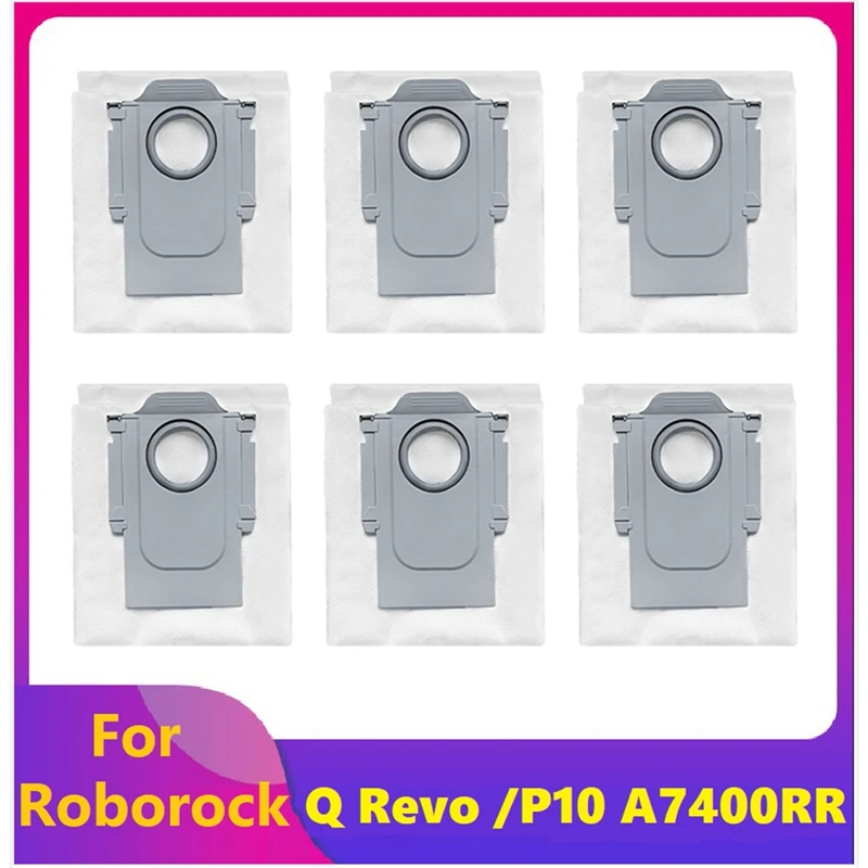 

6 шт., запасные части для Roborock Q Revo /Roborock P10 A7400RR