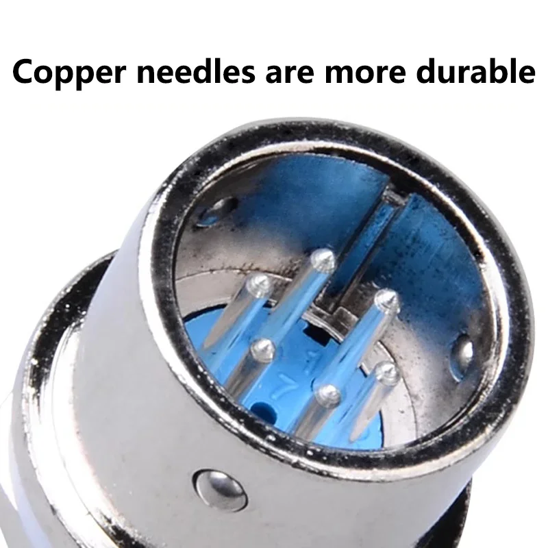 5/20/100PCS XS12J2Y  XS12-2.3.4.5.6.7.8 Pins Aviation Connector Push-Pull Circular Plug Quick Cable connectors 12mm Round Socket 3
