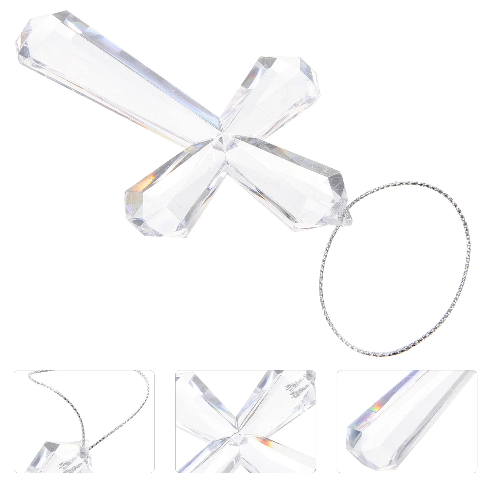 

Cross Christmas Ornament Christmas Trees Unique Hanging Decor Home Decor