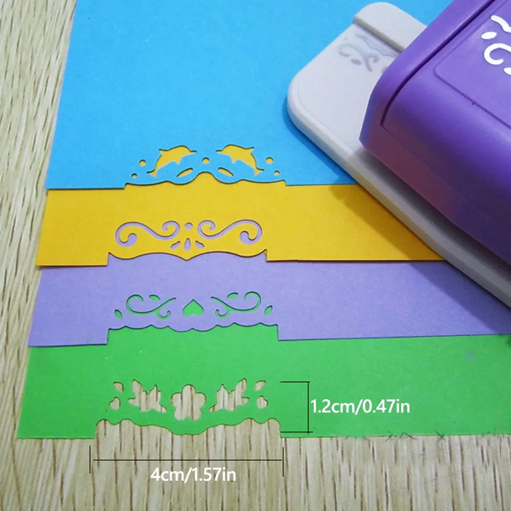 Paper Cutter Handmade Edge Device Embossing Punch Flower Design Border Punch DIY Scrapbooking paper cutter paper punch hole punching tools paper craft punch
