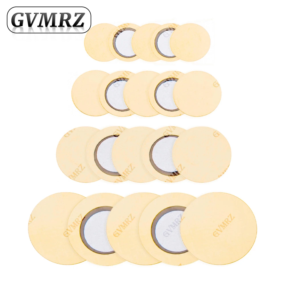 Piezo Buzzer Disc Assortment Kit - Versatile Passive Piezoelectric Elements for Repairs & DIY Electronics Projects