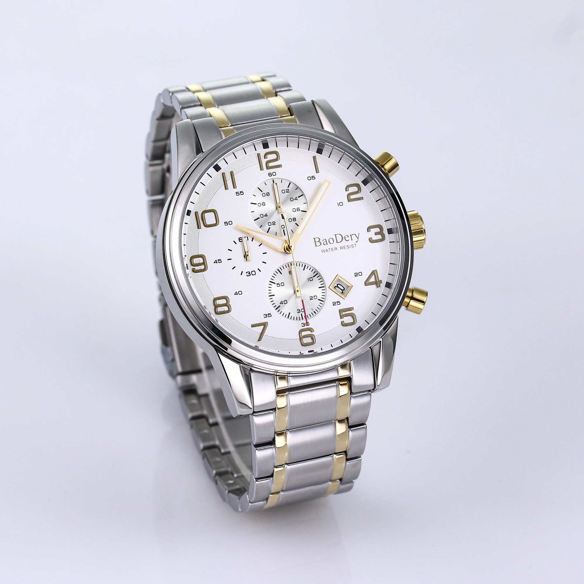 2024 BAODERY QUARTZ  Watches Sports Top Brand  Luxury Men's Watch Male Wristwatch New 42mm
