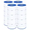 Pool Filter Compatible with C1200, CX1200RE, PA120, C-8412, FC-1293, WaterwayClearwaterII, ProClean 125, 4 Pack 1
