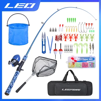 For Beginners In Fishing Fishing Rod Fishing Reel Set Fishing Gear Bag Leo  Fishing Gear Set Luya Set Small Dragon Fishing Rod - AliExpress