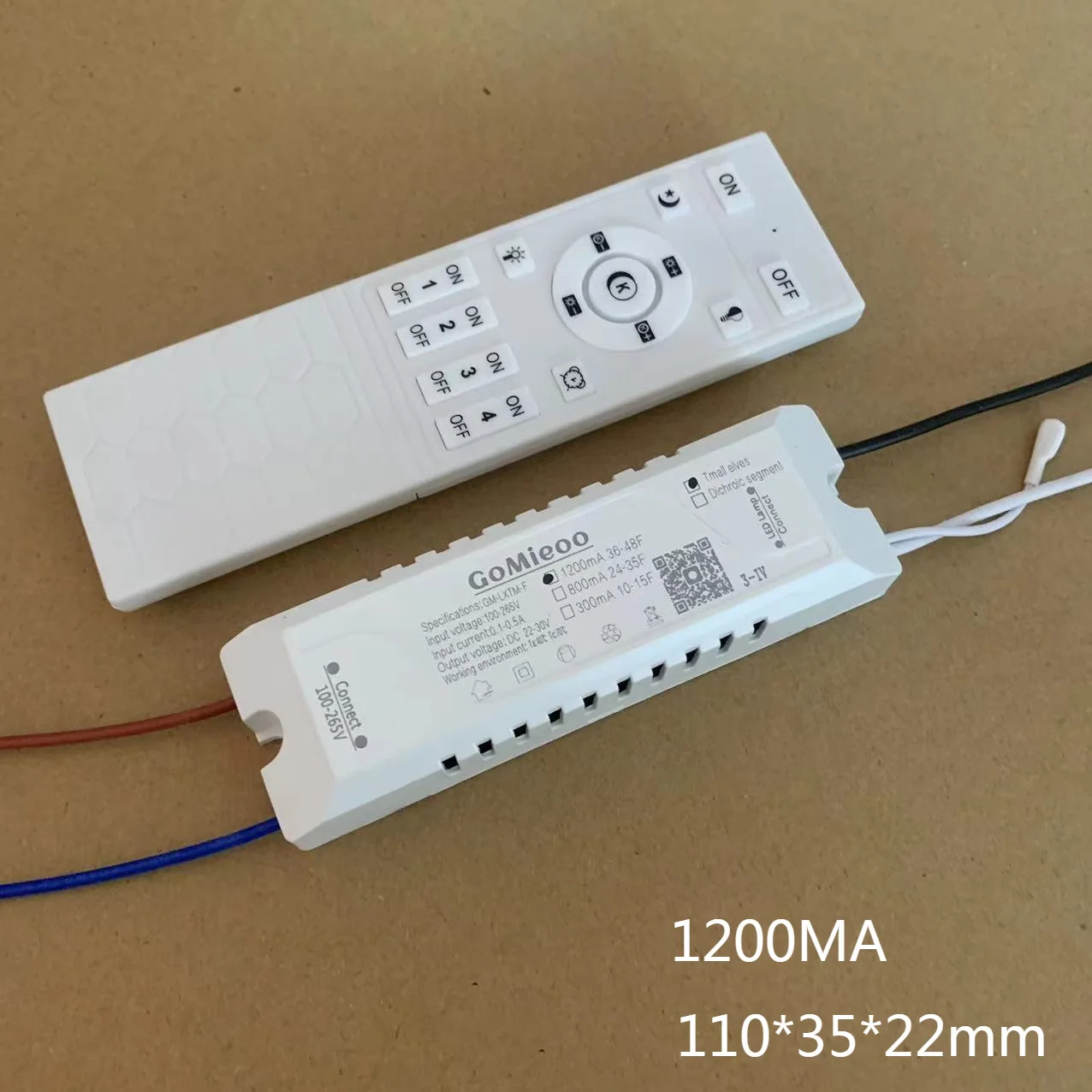 2,4G Intelligenter LED-Treiber DC24V – 600–3000 Produktbild-Vorschau 2