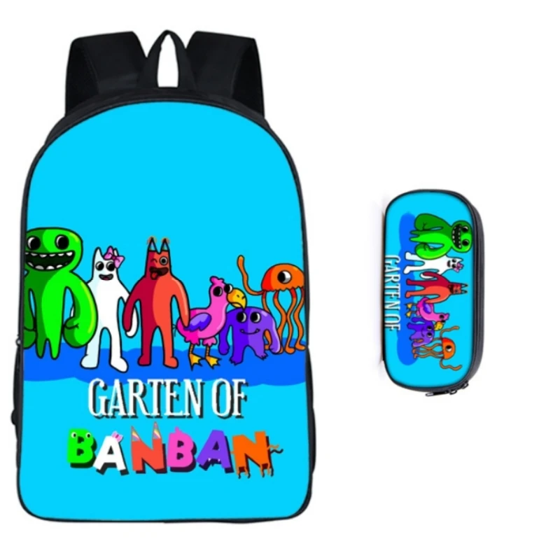 Garten Of Banban Class Bag Game Zaino Pencil Bag Zainetto Ragazzi Ragazze Anime Cartoon School Bag Mochila Giocattoli Per Bambini Regali