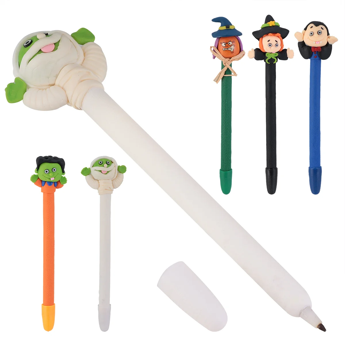 

5 шт., шариковые ручки из полимерной глины