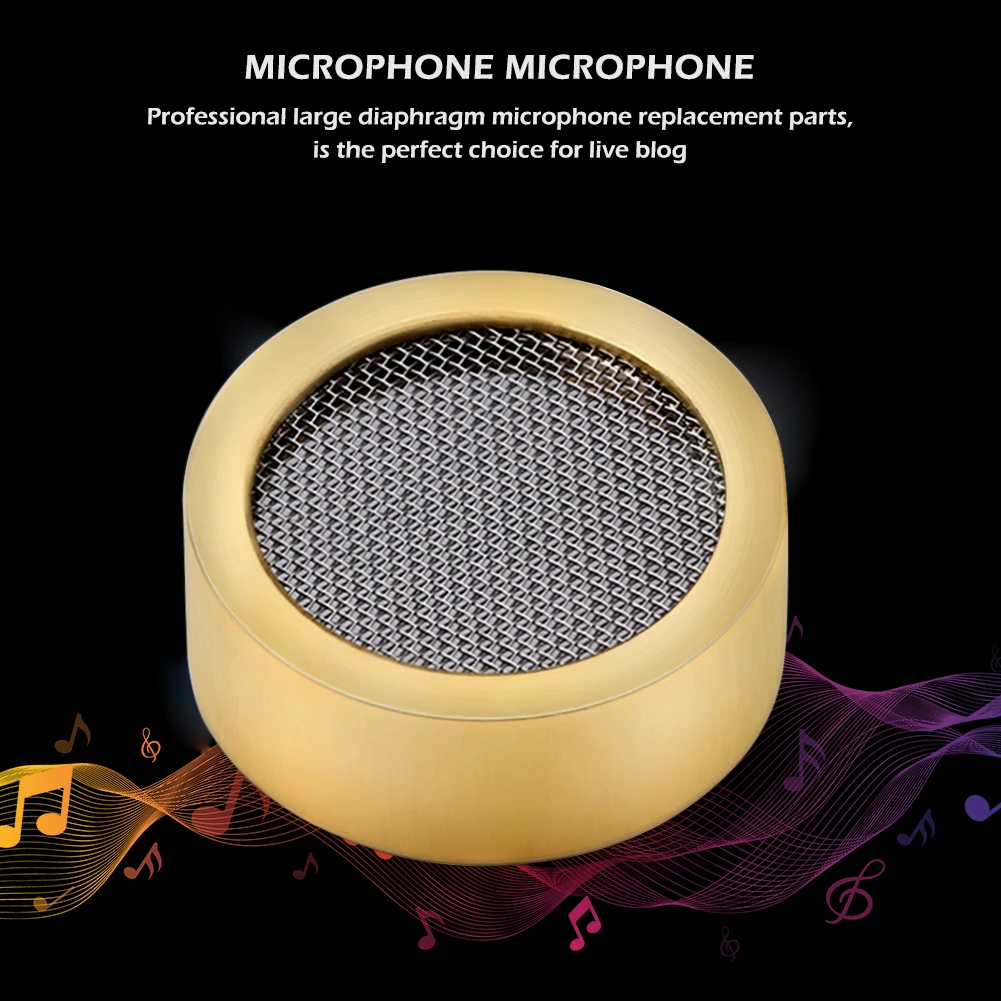 Aluminum Alloy Microphone Cartridge Capsule 25mm Condenser Microphone
