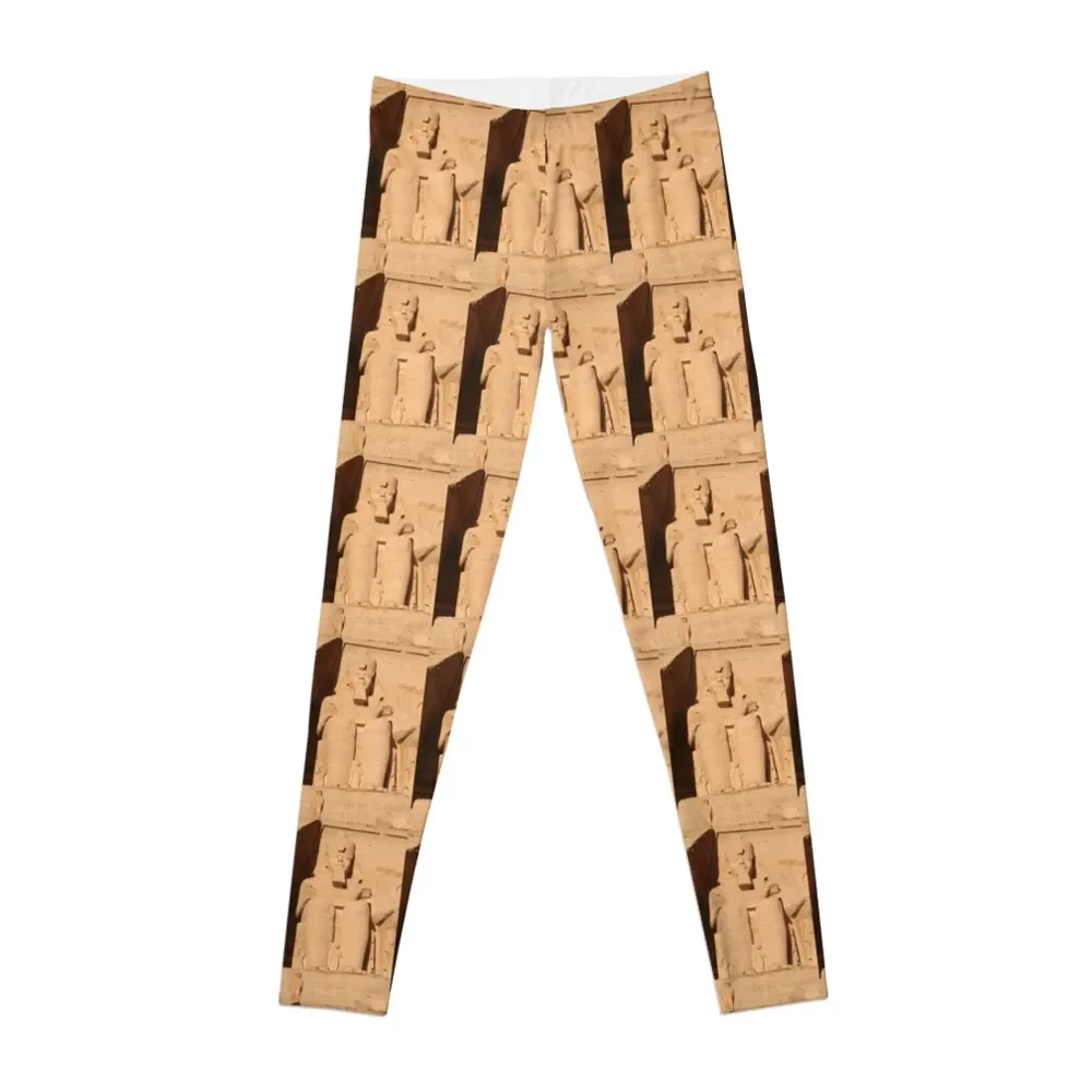

Ramesses II EgyptAbu Simbel Temples Leggings sports shirts gym Pants sport Womens Leggings