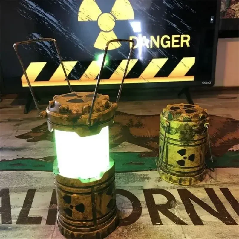 Nuclear Reactor Lantern Gift Nuclear Reaction Push Reduction Handheld Lantern Apocalypse Push Light Simulation handheld lantern