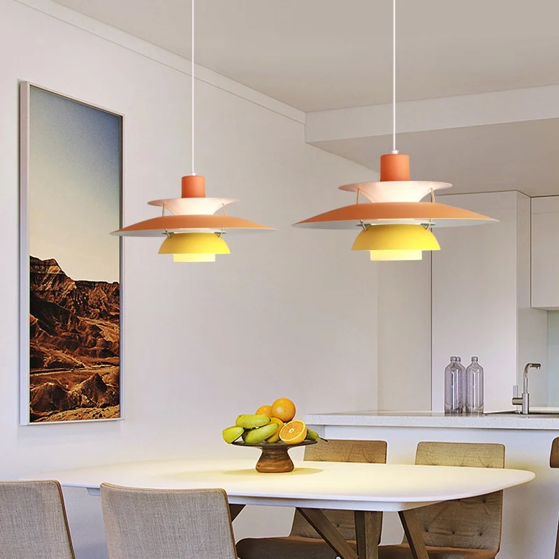 Danish designer PH5 pendant light minimalist postmodern for restaurant bedroom showroom hanging lamp decorative lighting fixture 2