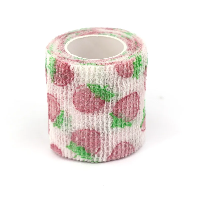 Fruit Printed Self-Adhesive Animal Elastic Bandage - Multi-Purpose Sports Wrap Tape