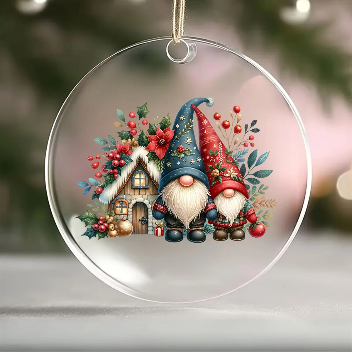 DTF Transfer Sticker for Christmas Cup Decoration 12pcs