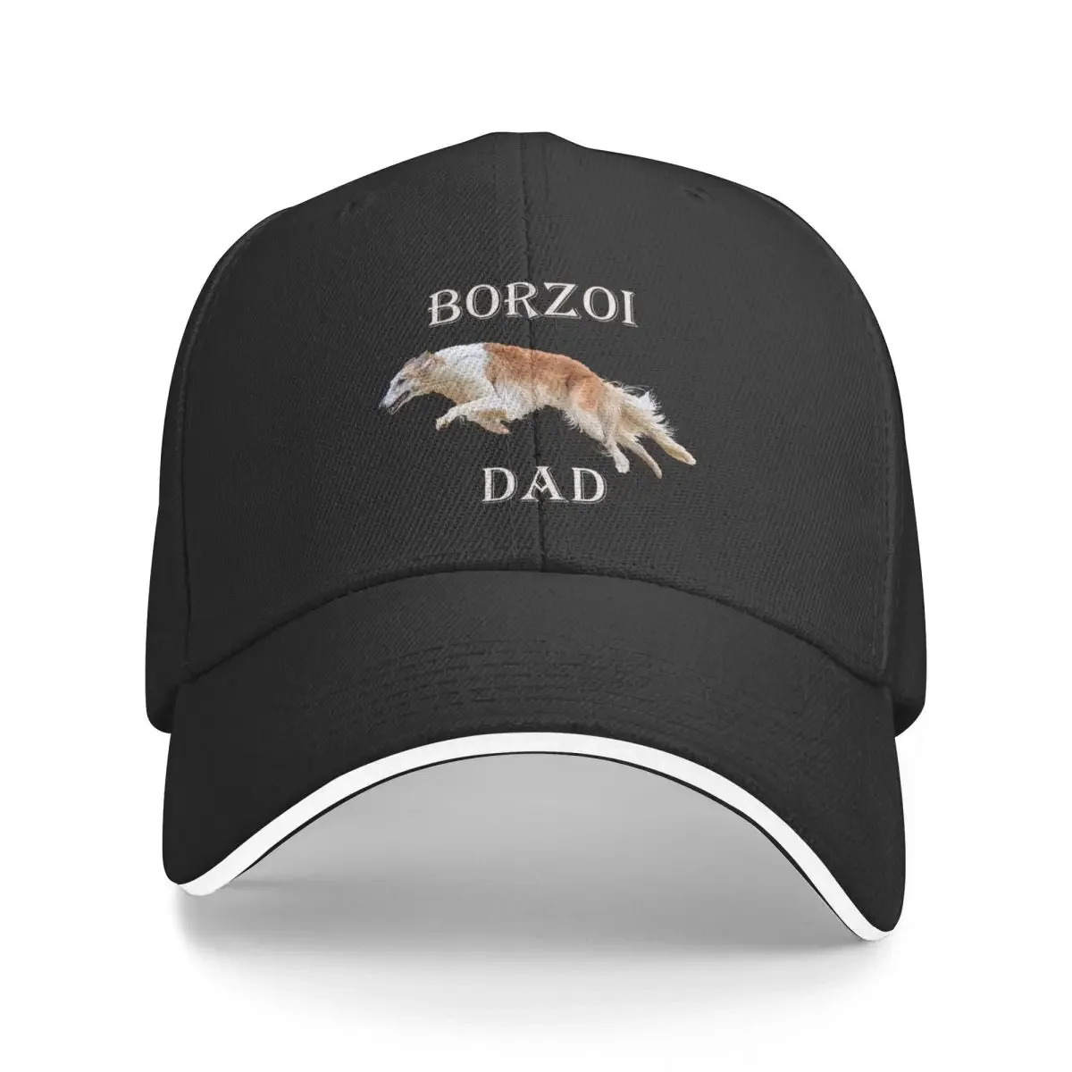 

Borzoi Dad Baseball Cap Ball Cap Luxury Man Hat funny hat Women Men's
