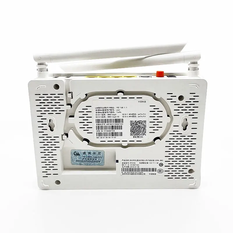 PT939G 5G XPON ONU 1GE + 3FE + 2USB + TELONU 와이파이 2.4G 및 5G 듀얼 밴드 ONT 중고 ONU 에폰/GPON, 무료 배송
