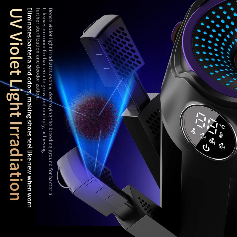 Portable Foldable Electric Shoe Dryer Sterilization Deodorizing Shoe Dryer Fast Drying Household Timed Portable Shoe Dryer 5