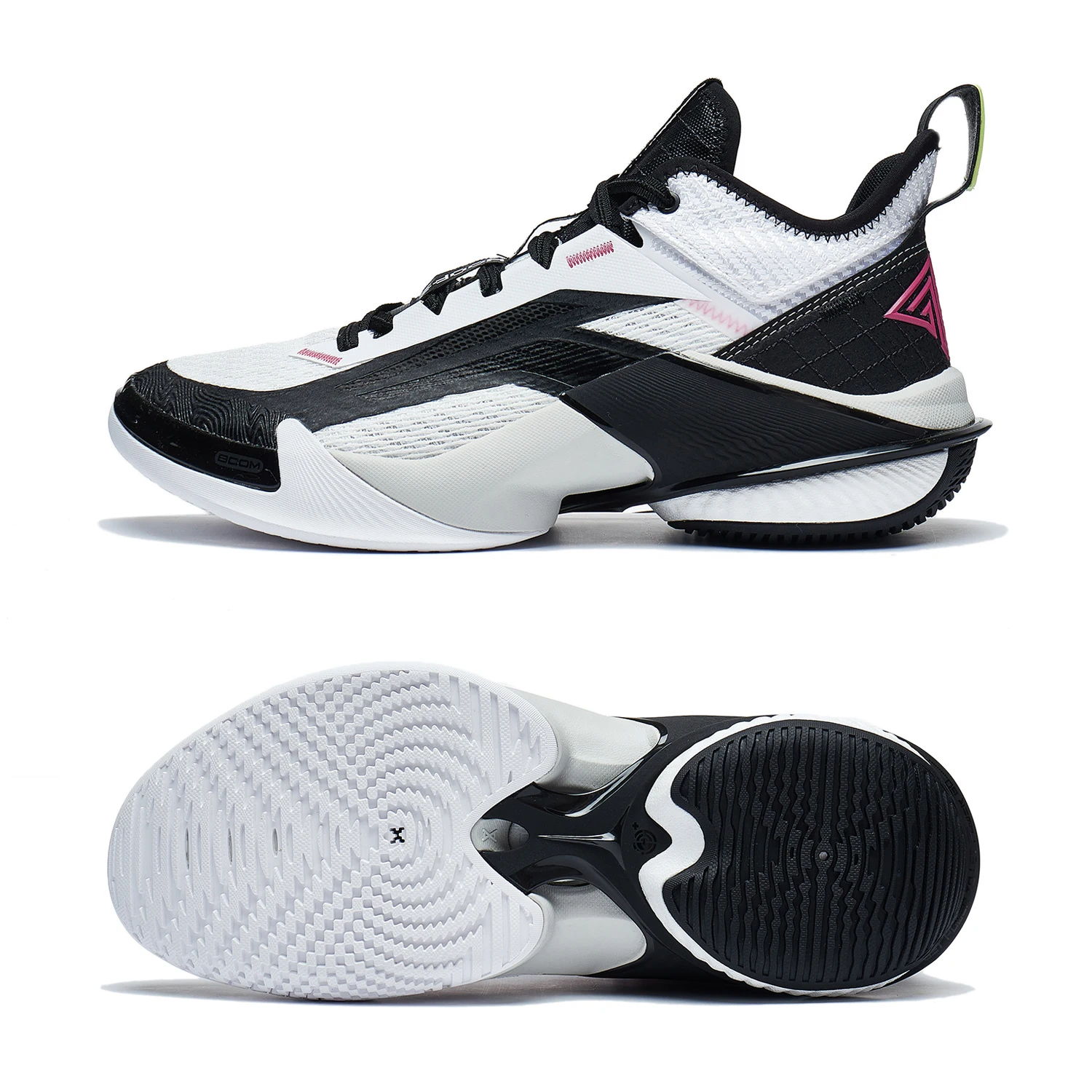 thumbnail image 1 of Zapatillas de baloncesto profesionales POWER X para hombre BOOM Cushion LIGHT FOAM PLUS LiNing Zapatillas deportivas usables ABAT089, 1 of 5