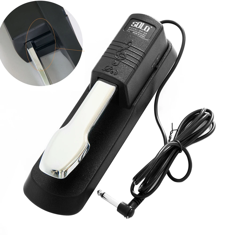Tastiera Per Pianoforte Sustain Damper Pedal Electric Piano Sustain Pedal Con Cavo Midi Sintetizzatore Per Yamaha Roland Korg Electronic