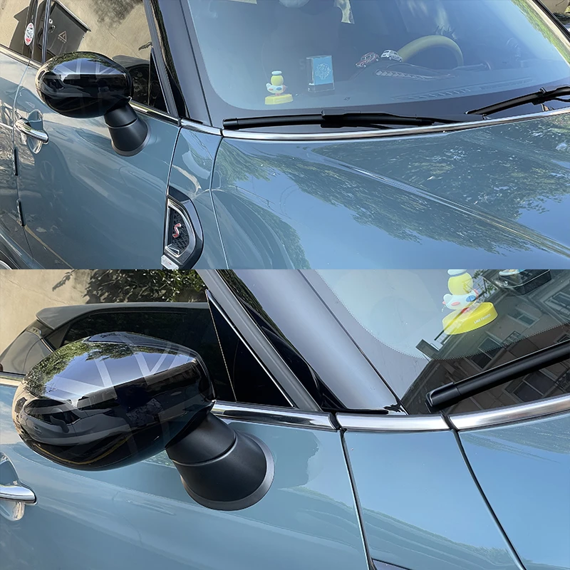 Miusani Mini Rearview Mirror Covers - Gloss Black Caps For F Series 2020-Now Models