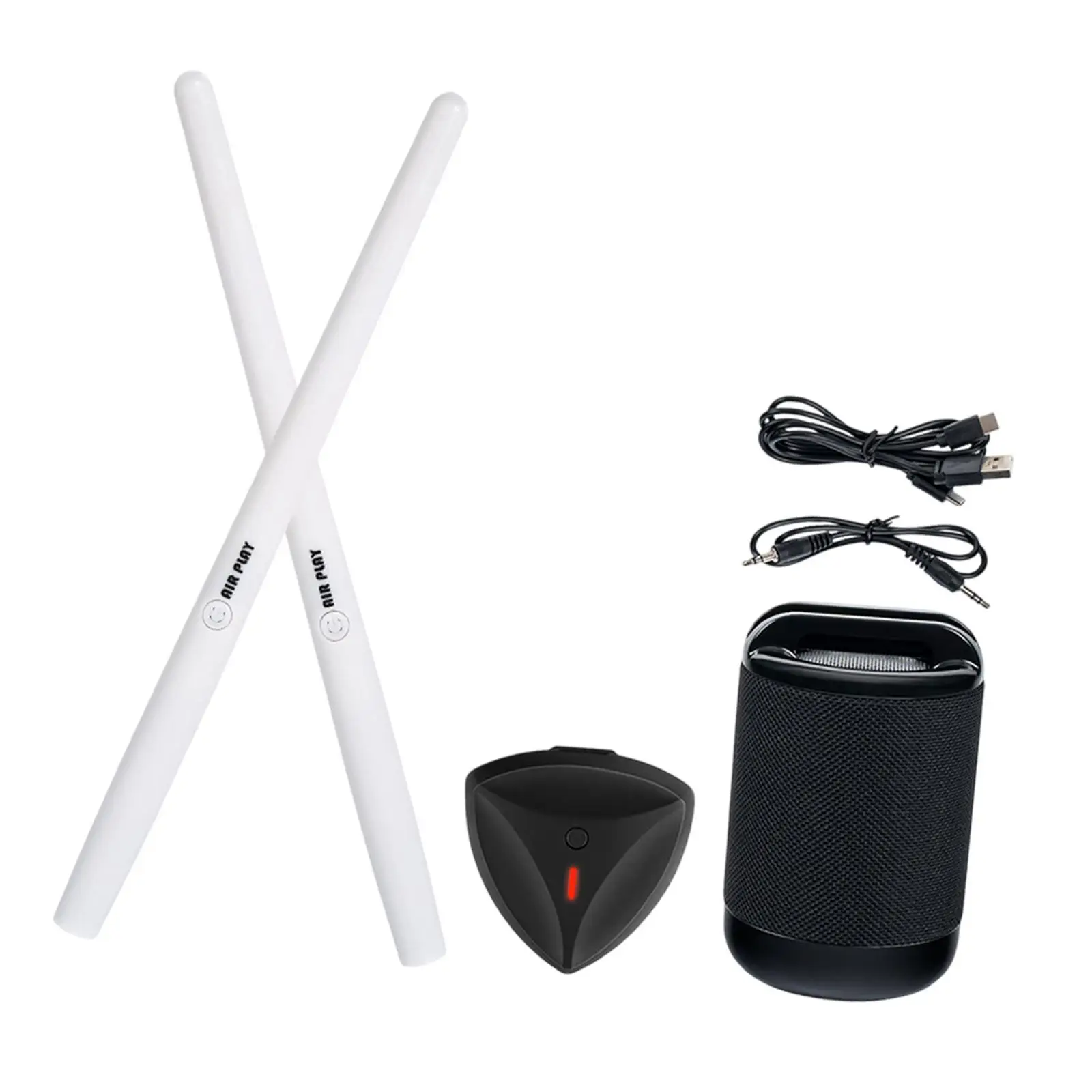 Electronic Air Drum Set Lightweight with Drumsticks for Kids Beginner Adults