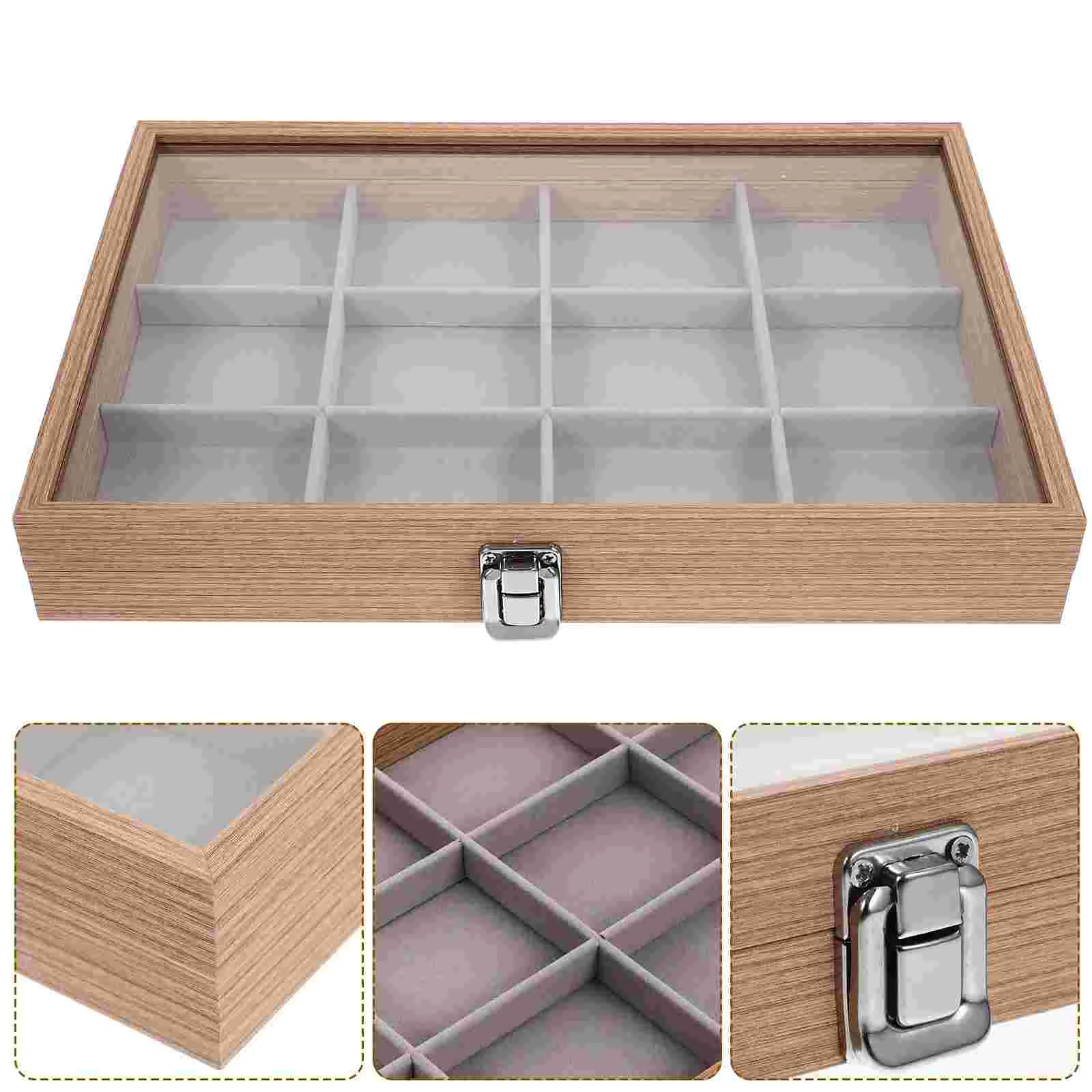 

Velvet Jewelry Tray for Drawers Earrings Storage Container Case Organizer Dangle
