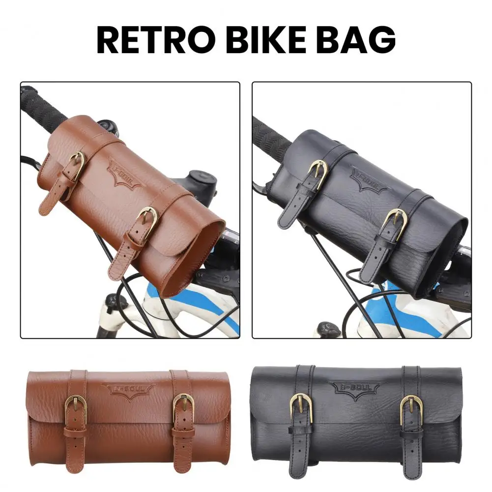 

Сумка из искусственной кожи для велосипеда, удобный органайзер на руль велосипеда, дорожный велосипед, аксессуар