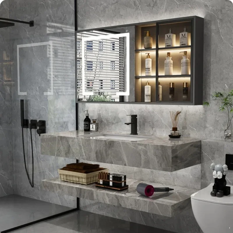 Organizer Specchio Mobiletto Del Bagno Scaffali Portaoggetti Per Profumi Armadio Parete Pareti Divisorie Per Wc Cassetti Vestidores Mobili Per La Stan