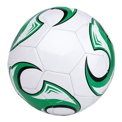Professional Size 4 Soccer Ball for Beginners - Ideal for School Sports and Practice Sessions (Green)