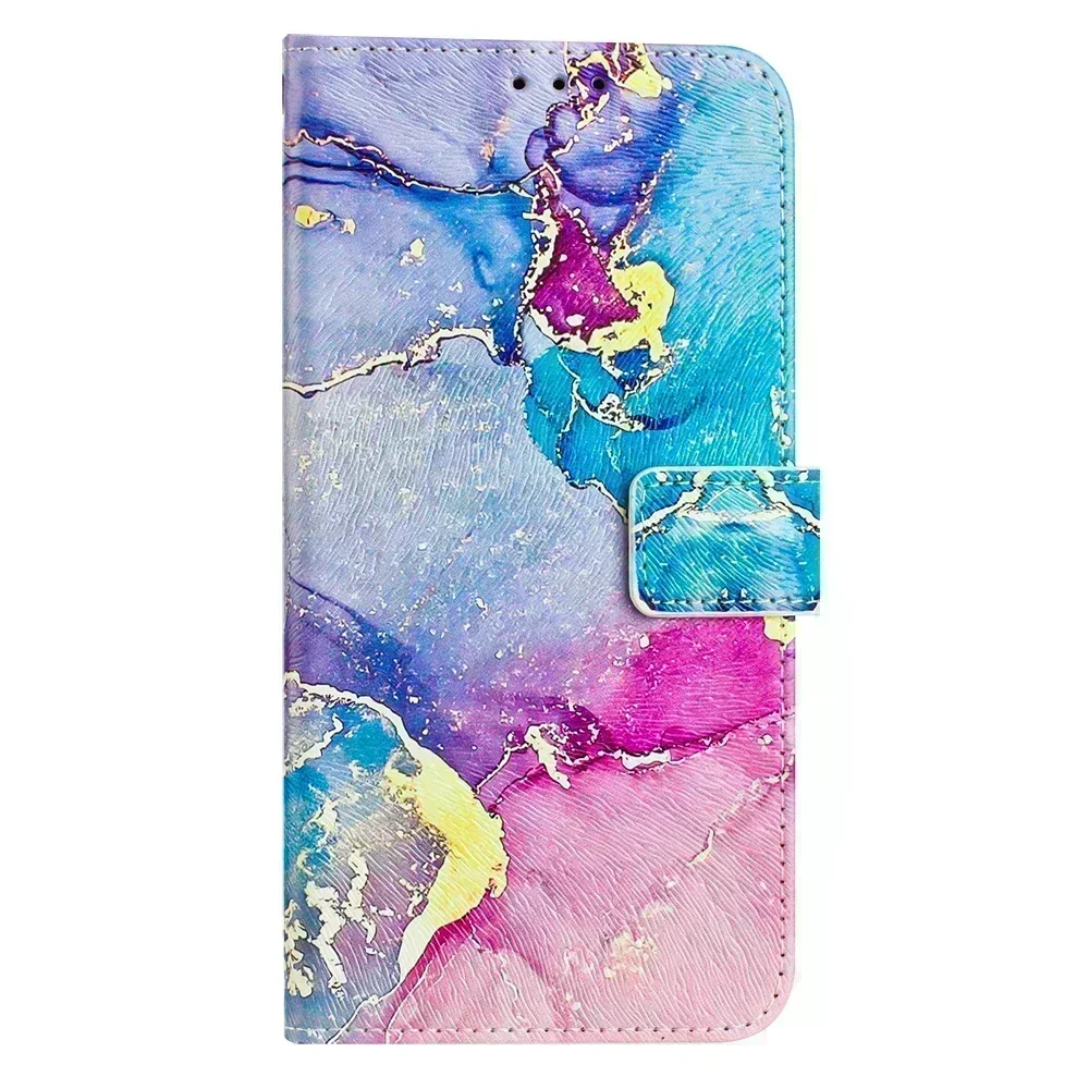 Leather Flip Wallet Phone Case with Card Slot Holder - Elegant Design and Durable Back Cover