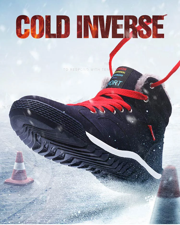 详情页_01.jpg Cozy Winter Men's Snow & Hiking Boots: Plush. Warm. Non-slip - true deals club