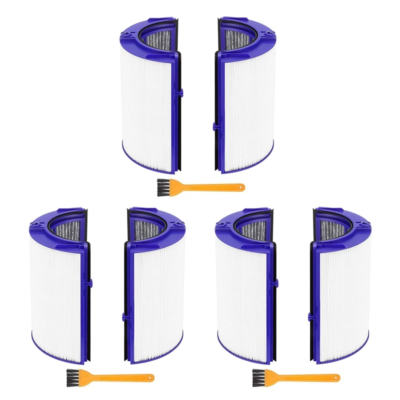 

6X HEPA Filter Replacement Part For Dyson TP06 HP06 PH01 PH02 Air Purifier True HEPA Filter Set Compare To Part