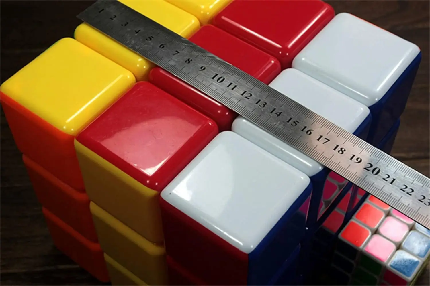 Huge Cube 18cm 3x3x3 Magic Cube Super BigCube Stickerless Speed Cubo 18cm Large Cube Educational Toy Large Cubo 3x3x3 180mm 4