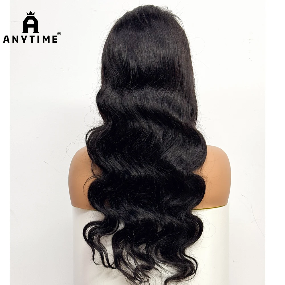 280% Density 28inches Body Wave Wavy Human Hair Wigs 13x4 Transparent Lace Frontal Human Hair Wigs Soft Hair For Black Women