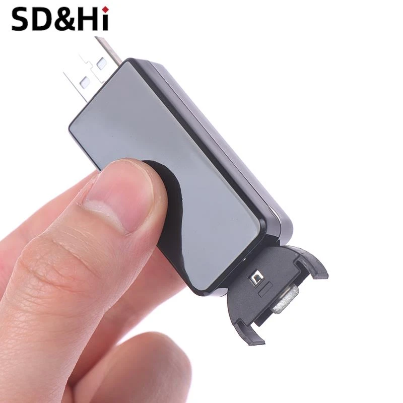 1pc Mini Button Battery Charger 3.6V Button Battery Charger For Lithium Battery Ml2032 Lir2032