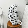 Personalized Harajuku Style Backpack For Women's Ins Super Hot Cow Pattern Cute Girl Canvas Bag Soft Girl Backpack 4